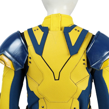 Deadpool 3 Deadpool & Friend Wolverine KID Full Set Cosplay Costumes