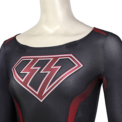 Overgirl Kara Zor-El Danvers Female Jumpsuit with Cloak Costumes