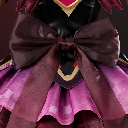 Overwatch 2 Magical Girl Juno Red Black Full Set Cosplay Costumes