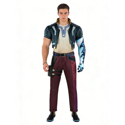 Game Valorant Veto Suit Top Fullset Cosplay Costumes