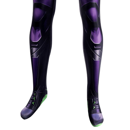 Marvel's Spider-Man Miles Morales Purple Reign Suit Male Jumpsuit Costumes