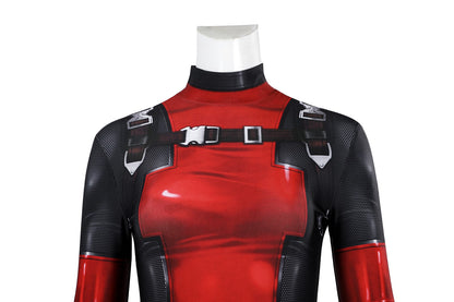 Marvel Deadpool Lady Wade Wilson Suit Jumpsuit Cosplay Costumes