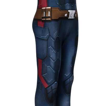 Captain America The Winter Soldier Steve Rogers Kids Jumpsuit Costumes