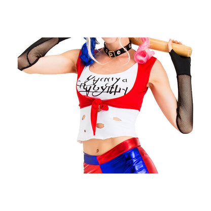 Suicide Squad Harley Quinn T shirt Cosplay Costumes