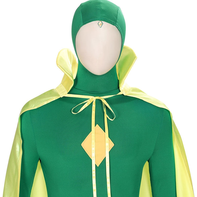 Wanda Vision Vision Halloween Cosplay Costumes With Free Stickers
