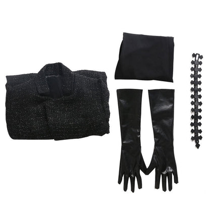 Movie Cruella Cruella de Vil B Fullsuit Cosplay Costumes