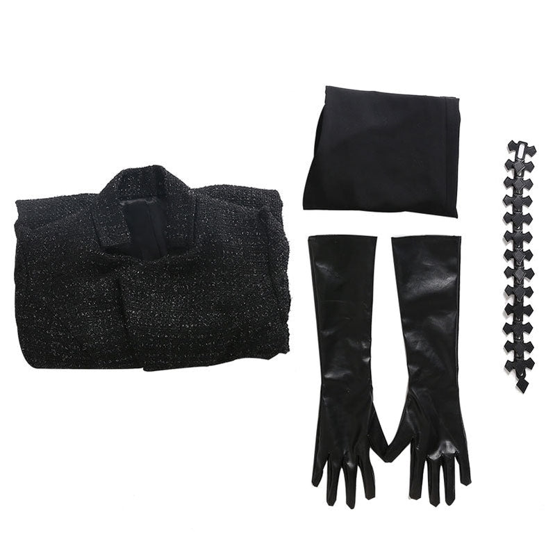 Movie Cruella Cruella de Vil B Fullsuit Cosplay Costumes