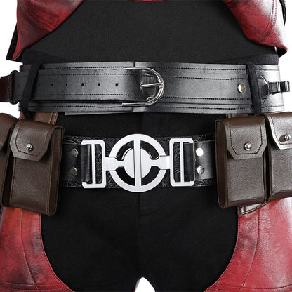 Marvel Deadpool 3 Wolverine and Deadpool Cowboypool Cosplay Costume