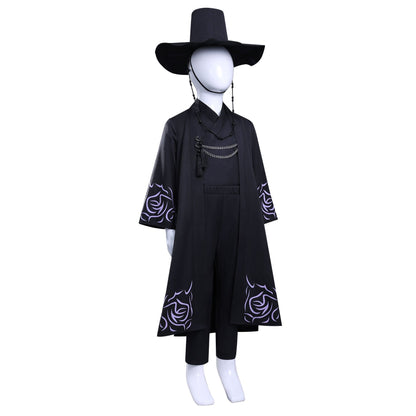 KPop Demon Hunters Saja Boys Qin Yu Adult Kids Cosplay Costumes