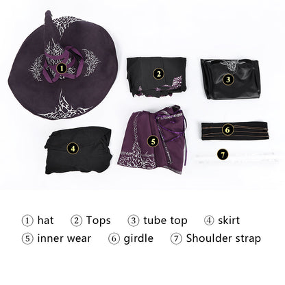 Elden Ring Nightreign Recluse Full Set Top Cosplay Costumes