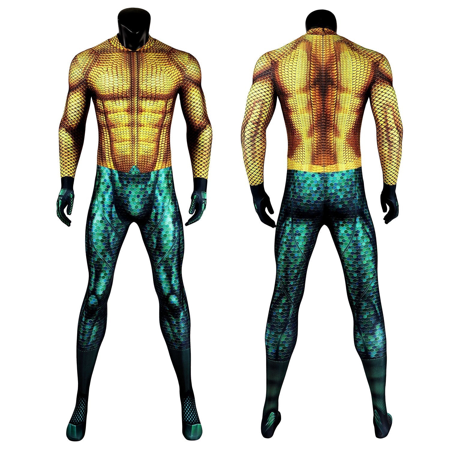 Aquaman 2 The Lost Kingdom Arthur Curry Male Jumpsuit Costumes