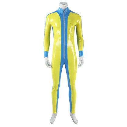 Game Dispatch Waterboy Leather Jumpsuit Fullset Cosplay Costumes