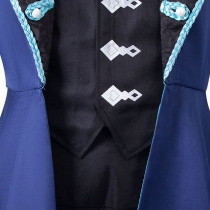 Game Reverse: 1999 Vertin Blue Long Gown Cosplay Costumes