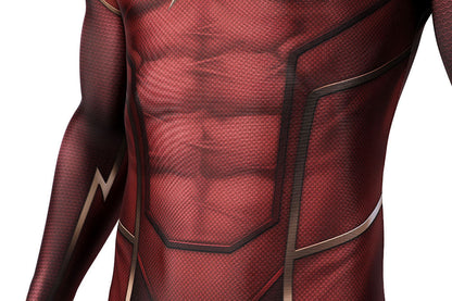 Injustice 2 The Flash Male Jumpsuit with Mask Cosplay Costumes
