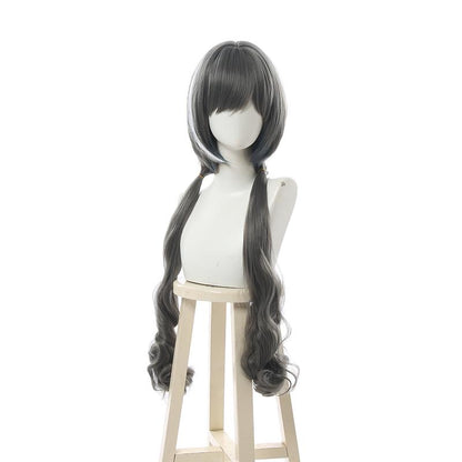 90cm Princess Connect! ReDive Kiruya Momochi Grey Long Cosplay Wigs