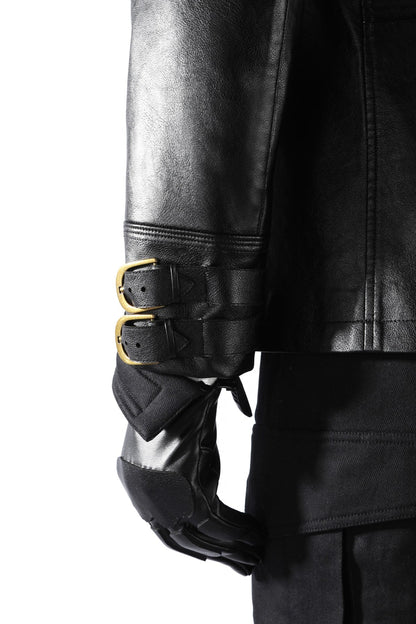 Resident Evil 9 Requiem Leon Leather Jacket Fullset Cosplay Costumes