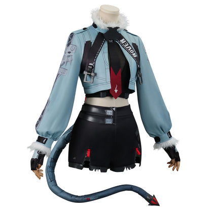 Game Zenless Zone Zero Rat Girl Jane Doe Full Set Cosplay Costumes