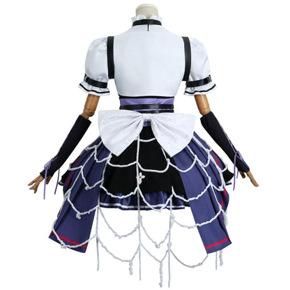 Identity V Gardener Emma Woods Halloween Purple Cosplay Costumes