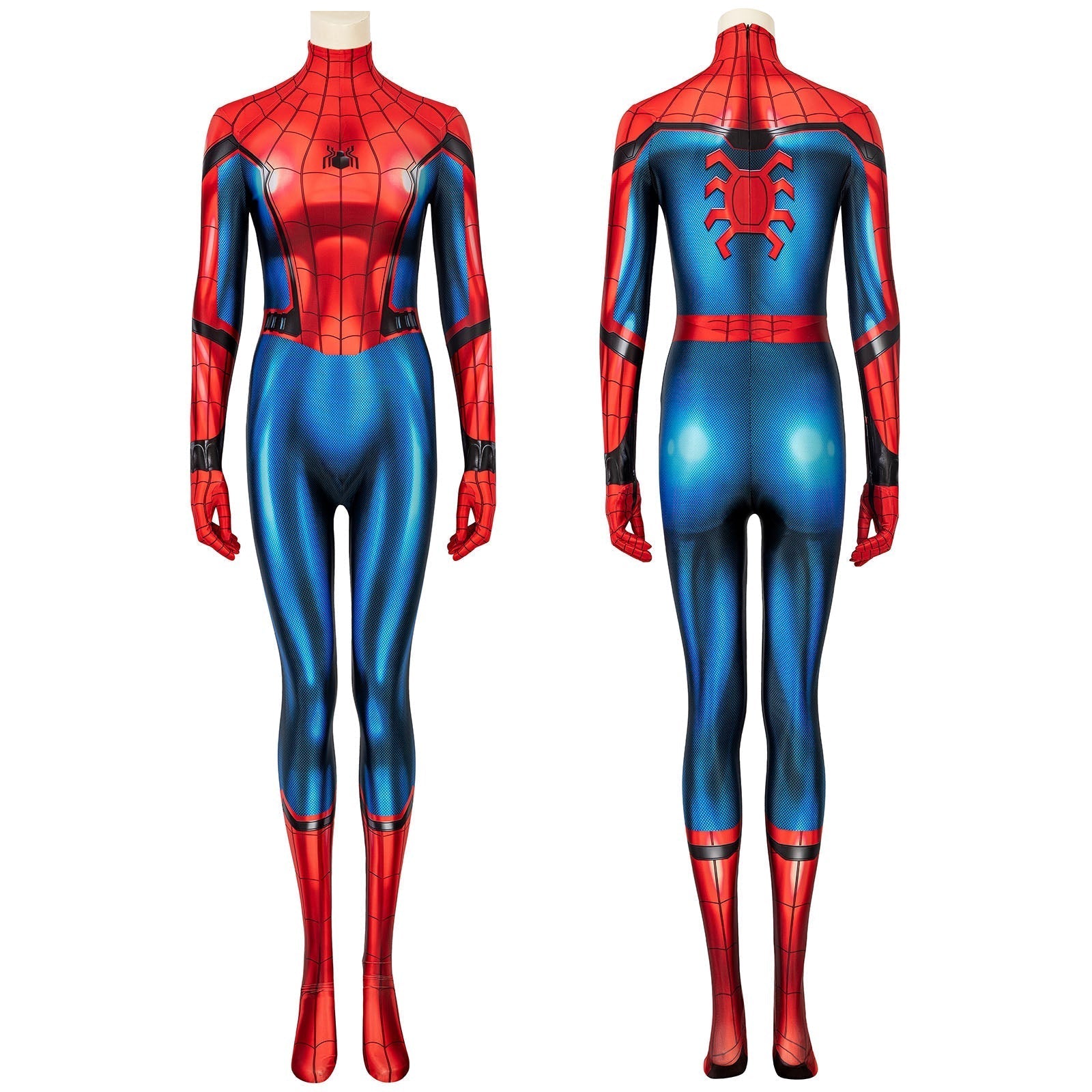 Spider-Man Far From Home Peter Parker Female Jumpsuit Costumes