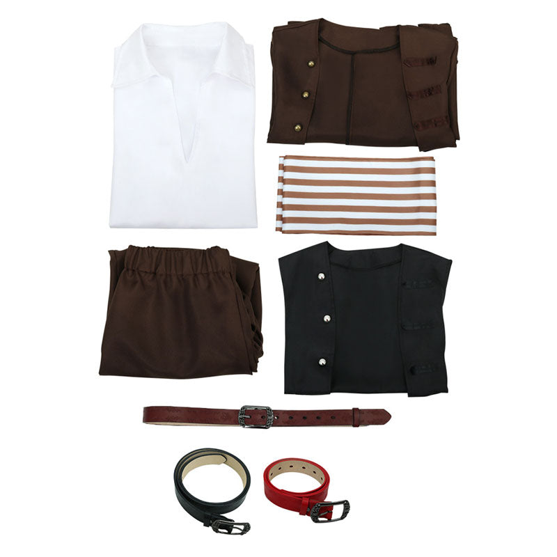 Pirates of the Caribbean Jack Sparrow Cosplay Costumes