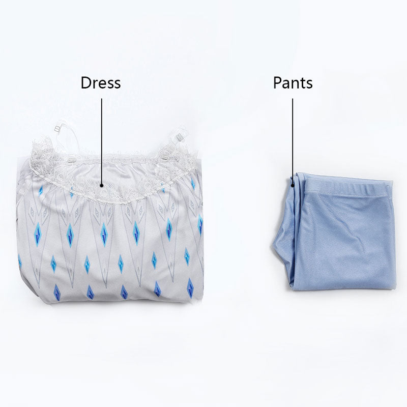 Frozen 2 Elsa Snow Queen Cosplay Costumes
