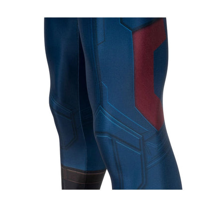 Avengers: Endgame Steven Rogers Captain America Jumpsuit Cosplay Costumes
