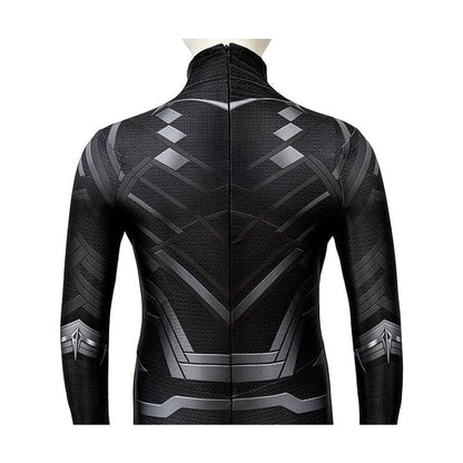Anime Black Panther Children Jumpsuit Cosplay Costume