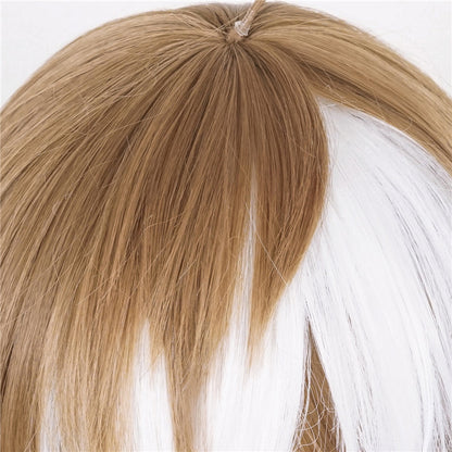 Genshin Impact Miss Hina Inugami Cosplay Wigs With Props