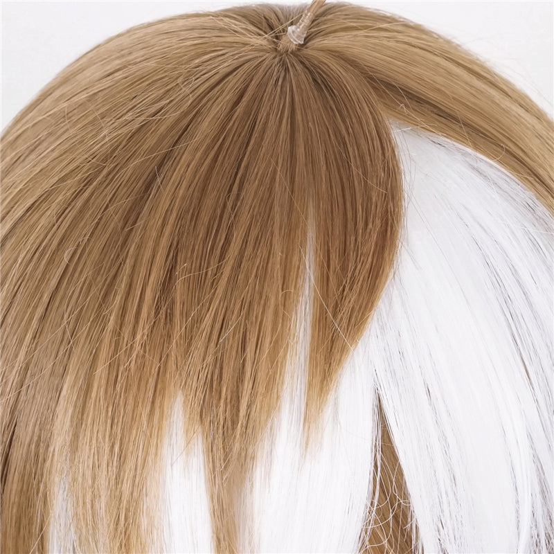 Genshin Impact Miss Hina Inugami Cosplay Wigs With Props