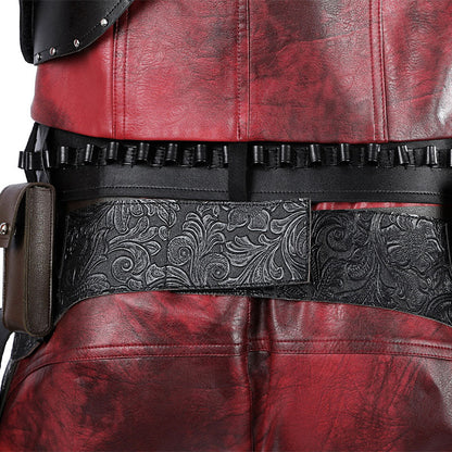 Marvel Deadpool 3 Wolverine and Deadpool Cowboypool Cosplay Costume