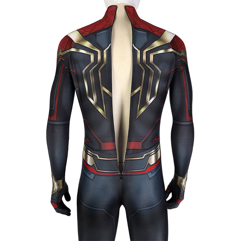 Spider-Man 3 No Way Home Peter Parker Headgear Jumpsuit Costumes