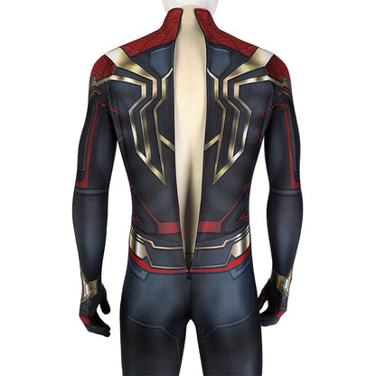 Spider-Man 3 No Way Home Peter Parker Jumpsuit Cosplay Costumes with Headgear