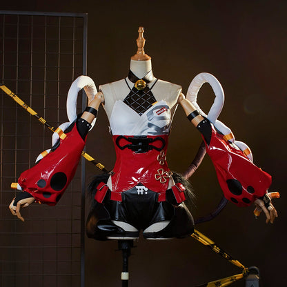 Game Zenless Zone Zero Mana Nekomiya Top Cosplay Costumes