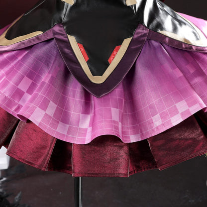 Overwatch 2 Magical Girl Juno Red Black Full Set Cosplay Costumes