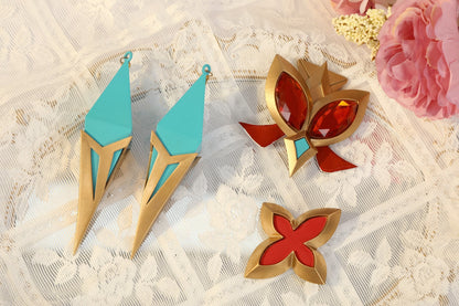 Genshin Impact Alice Top Level Fullset Cosplay Costumes