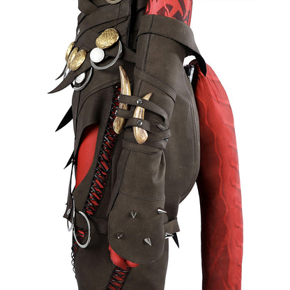 Baldur's Gate 3 Karlach Top Level Full Set Female Cosplay Costumes