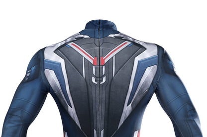 Captain America Brave New World Male Jumpsuit Cosplay Costumes