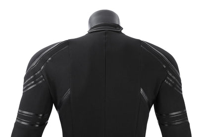 Superman Legacy Clark Kent Black Suit Top Cosplay Costumes
