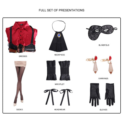 omgcos BanG Dream Togawa Sakiko Yahata Umiri Wakaba Mutsumi Cosplay Costume
