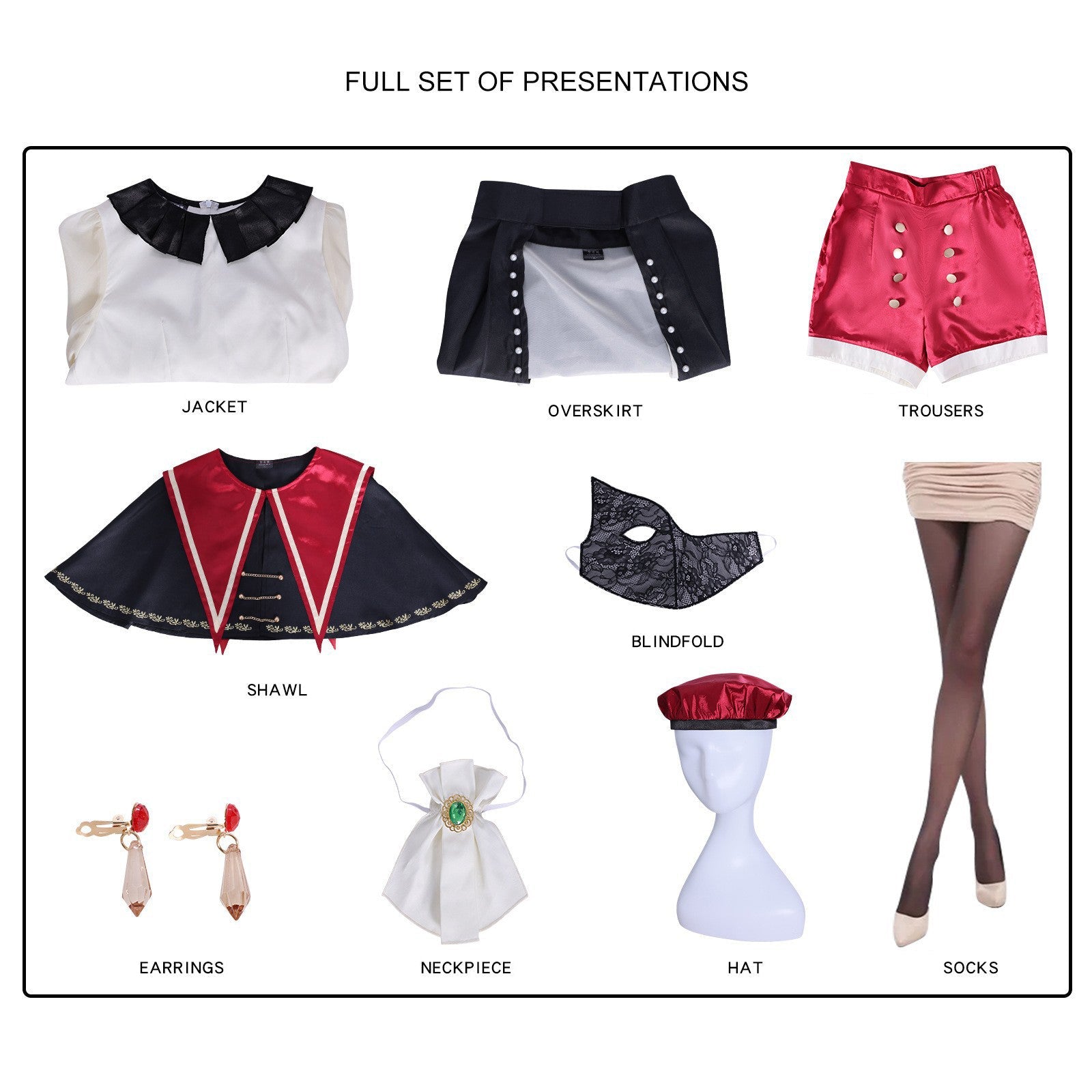 omgcos BanG Dream Togawa Sakiko Yahata Umiri Wakaba Mutsumi Cosplay Costume