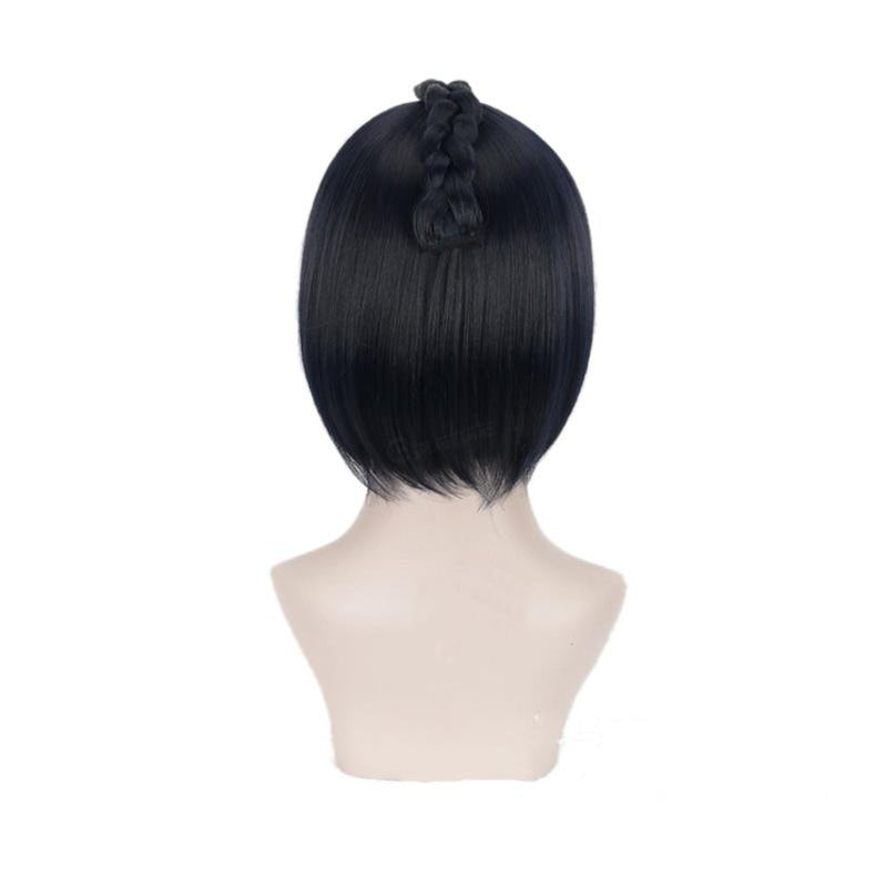 JoJo's Bizarre Adventure Golden Wind Bruno Bucciarati Short Black Cosplay Wigs