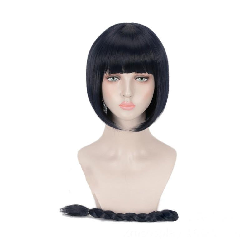 JoJo's Bizarre Adventure Golden Wind Bruno Bucciarati Short Black Cosplay Wigs