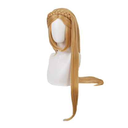 The Legend of Zelda Breath of the Wild Princess Zelda Long Blonde Cosplay Wigs