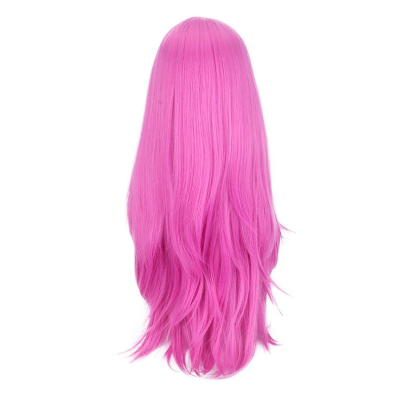 JoJo's Bizarre Adventure Golden Wind Diavolo Long Pink Cosplay Wigs