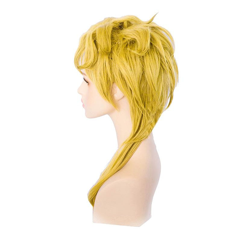 JoJo's Bizarre Adventure Dio Brando Long Blond Cosplay Wigs