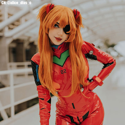 Ready To Ship EVA Asuka Langley Combat Suit Cosplay Costume