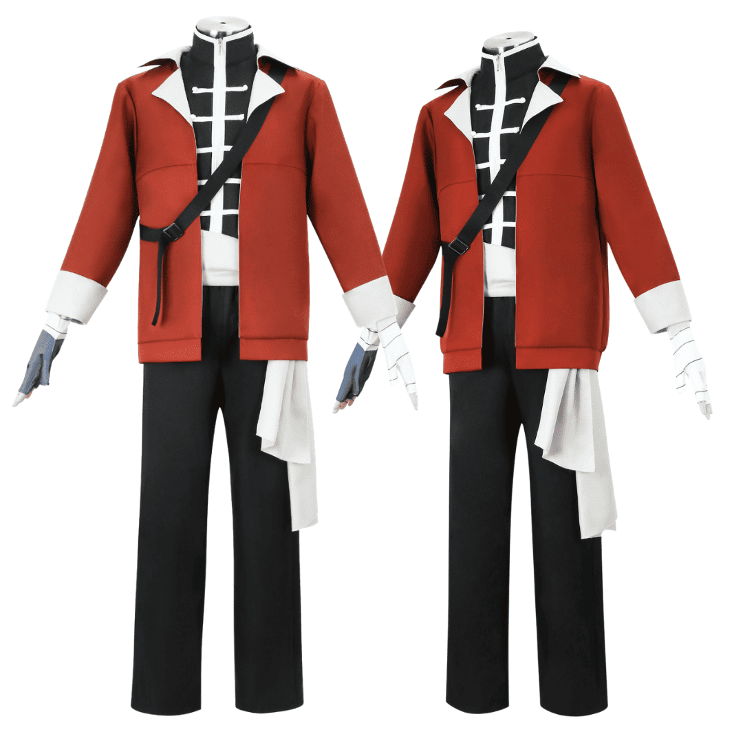 Frieren Journey Red Hair Warrior Stark Cosplay Costume
