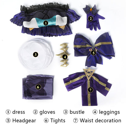 ¡¾In Stock¡¿Game League Of Legends LOL Gwen Doll Lolita Cosplay Costume Halloween Costume