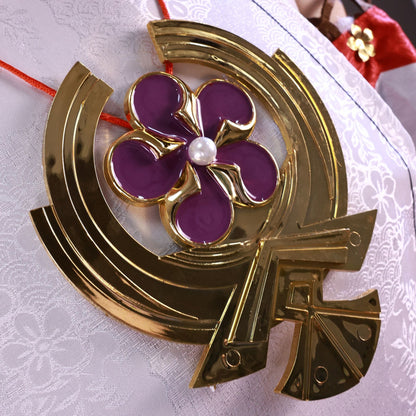 Genshin Impact Guuji Yae Miko Cosplay Costume