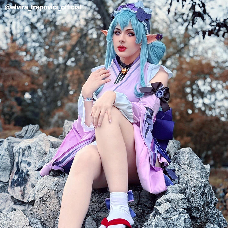 Genshin Impact Yumemizuki Mizuki Cosplay Costume